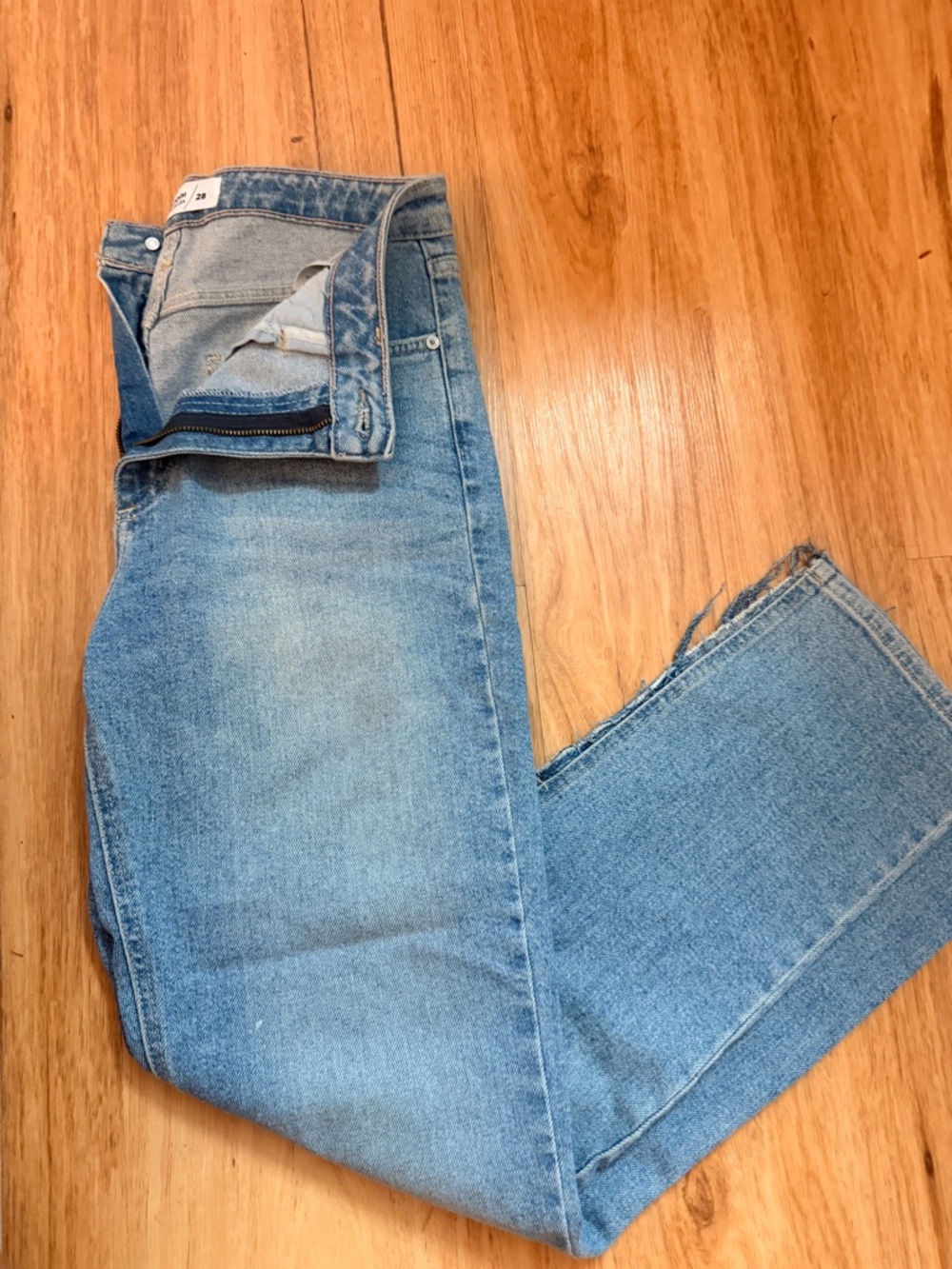 Just Black Light Blue Straight Women Jeans